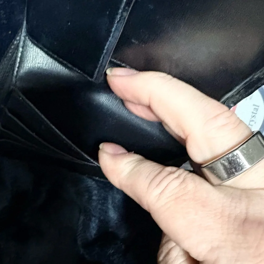 Cartier Black Leather Card Holder